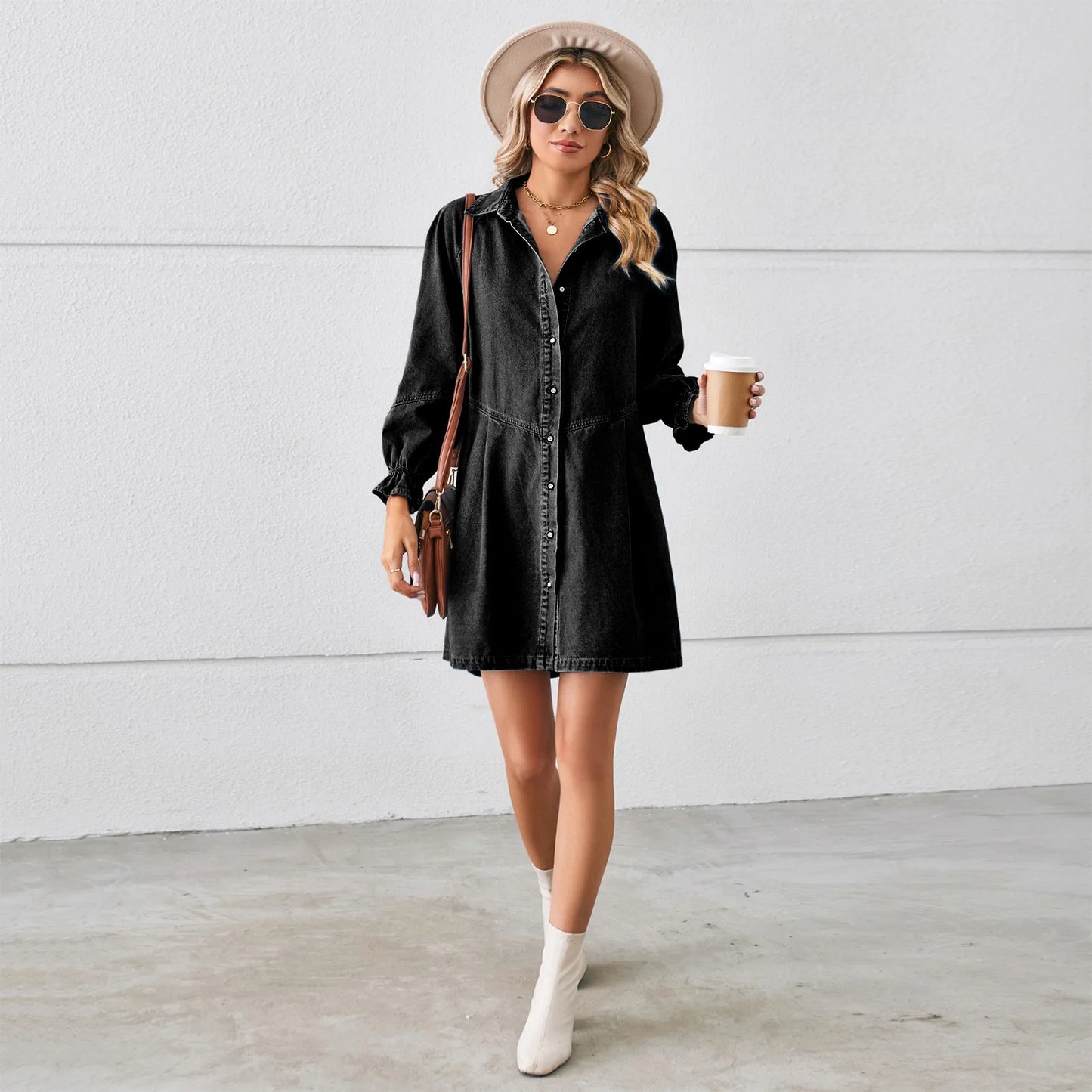 Robe Chemise en Jean chez ma-robe-jean.com