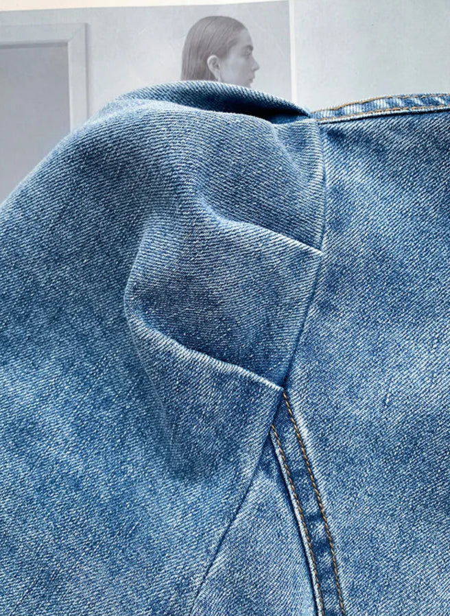 Robe Trapeze en Jean chez ma-robe-jean.com