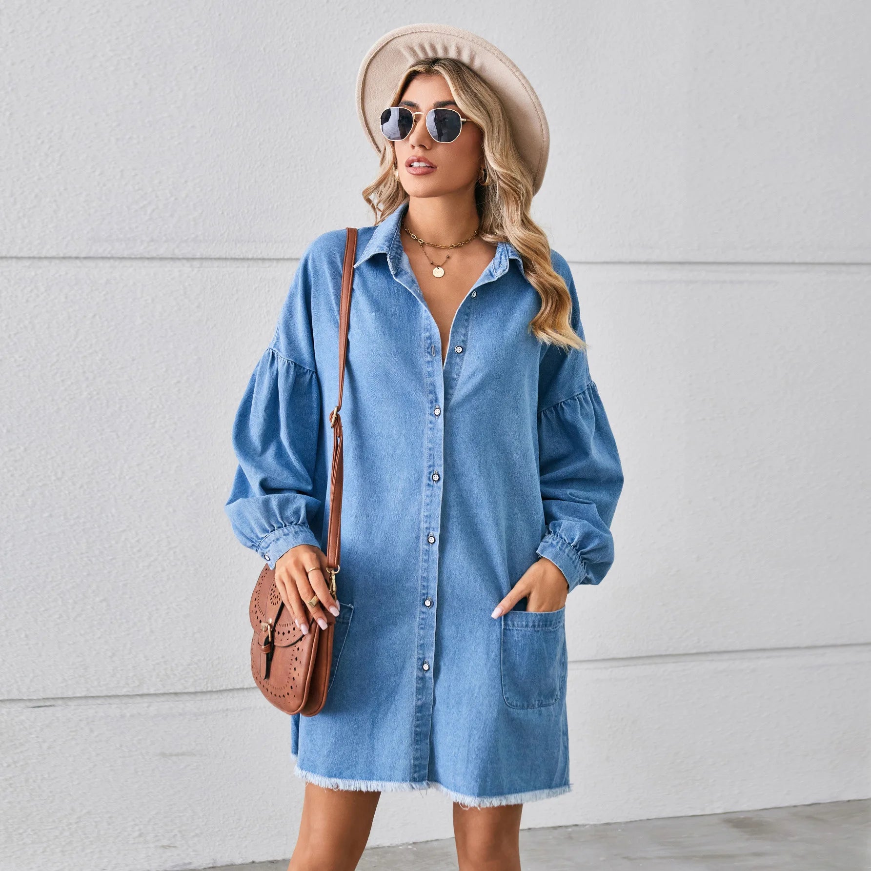 Robe en Jean Bleu chez ma-robe-jean.com
