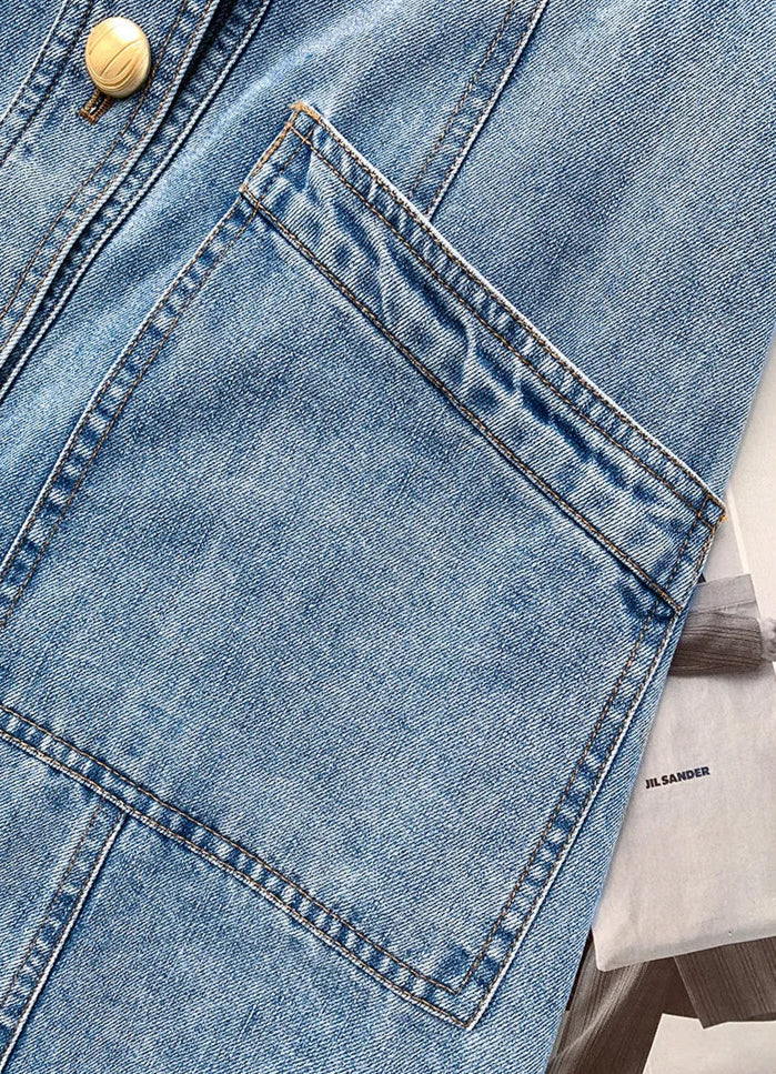 Robe Trapeze en Jean chez ma-robe-jean.com