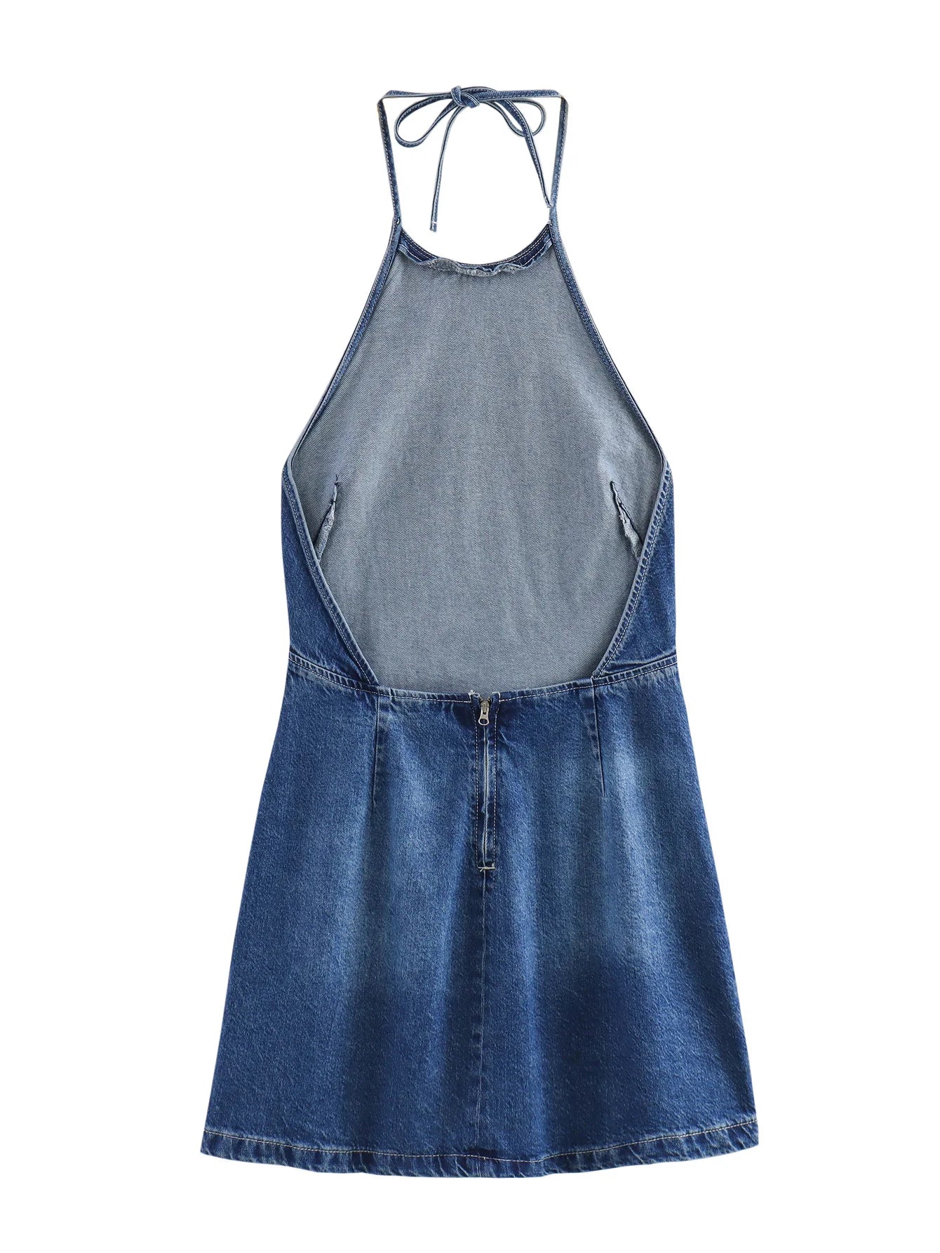 Robe en Jean Dos Nu chez ma-robe-jean.com