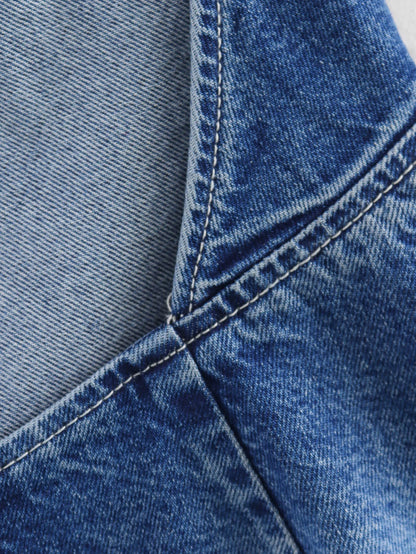 Robe en Jean Dos Nu chez ma-robe-jean.com