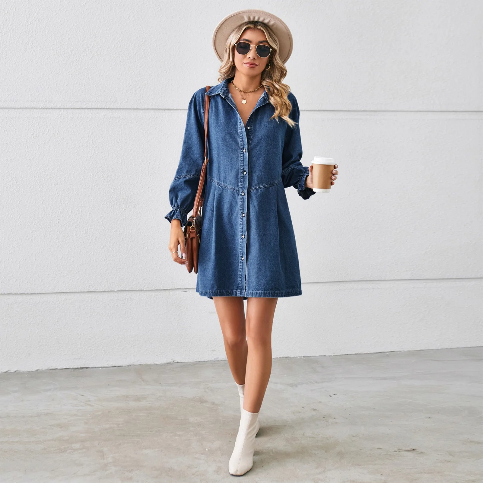 Robe Chemise en Jean chez ma-robe-jean.com