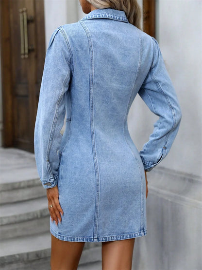 Robe en Jean Droite chez ma-robe-jean.com